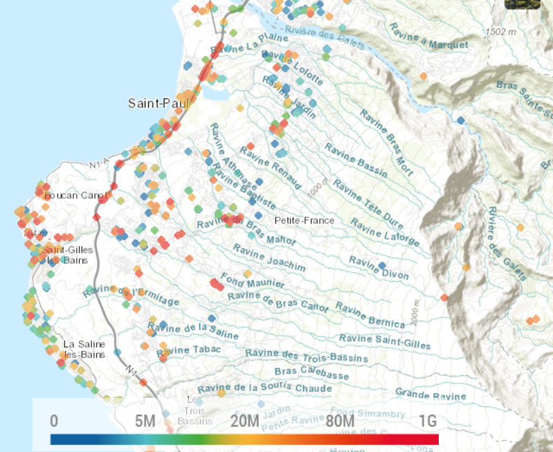 Débit et couverture 4G Free Mobile Réunion Focus sur Saint Paul